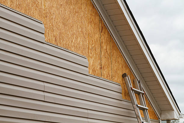 Professional Wood Siding technician working in Cary, IL